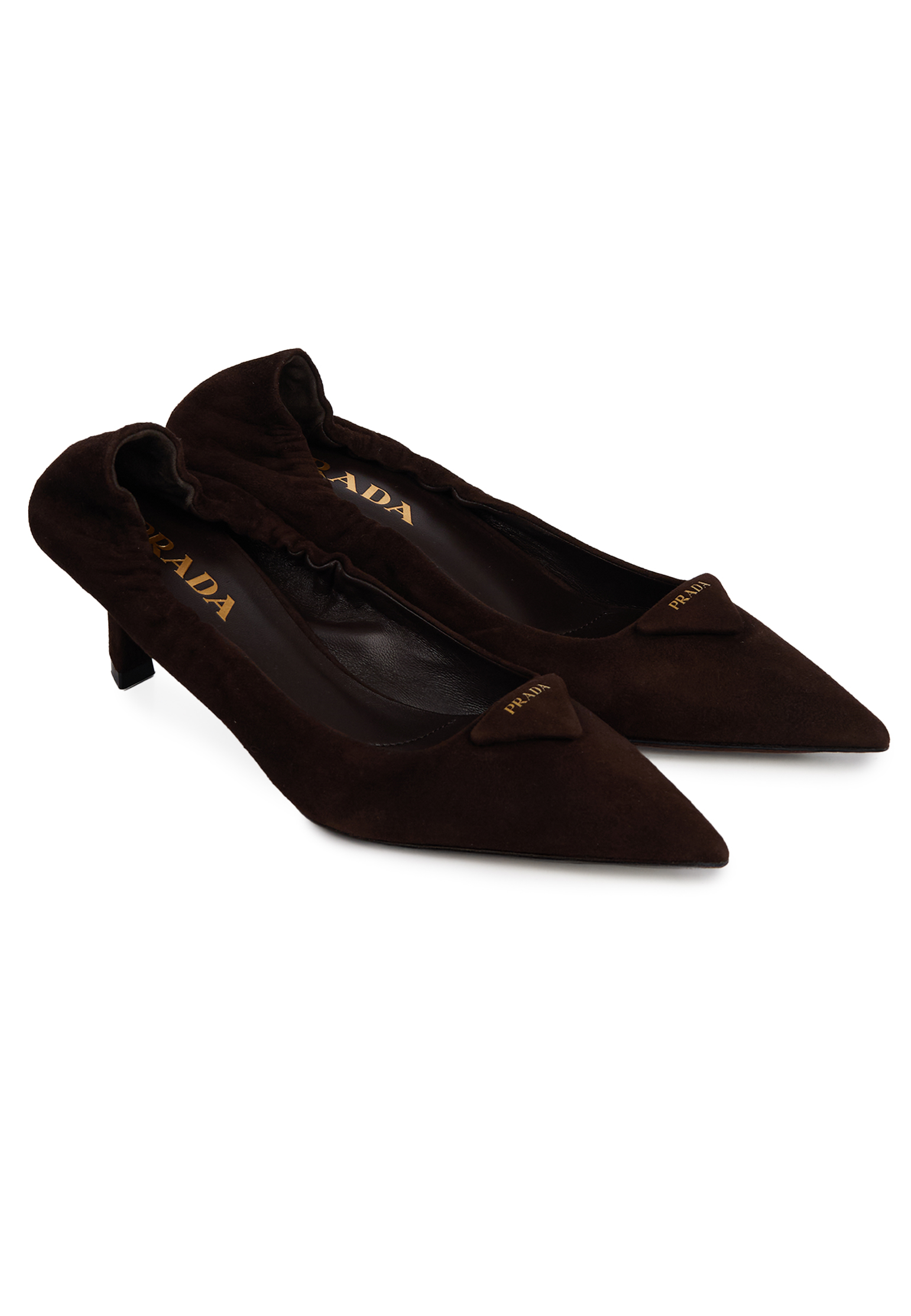 

Туфли PRADA, Коричневый, Коричневый