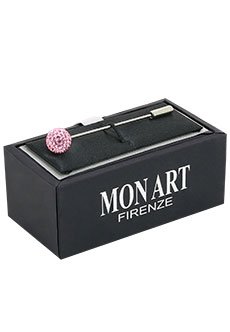 Розовая булавка MON ART