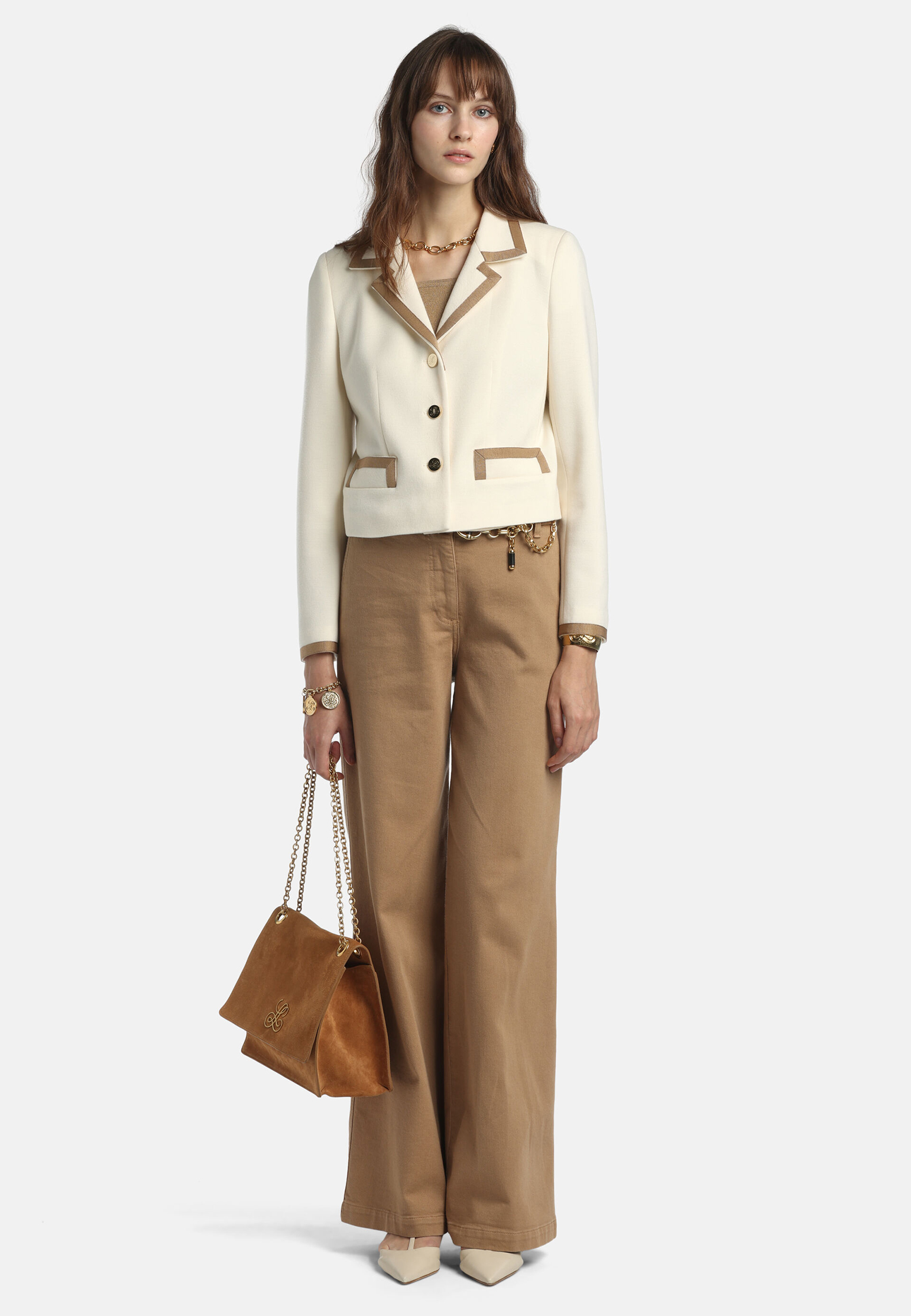 

Жакет LUISA SPAGNOLI, Белый, Белый