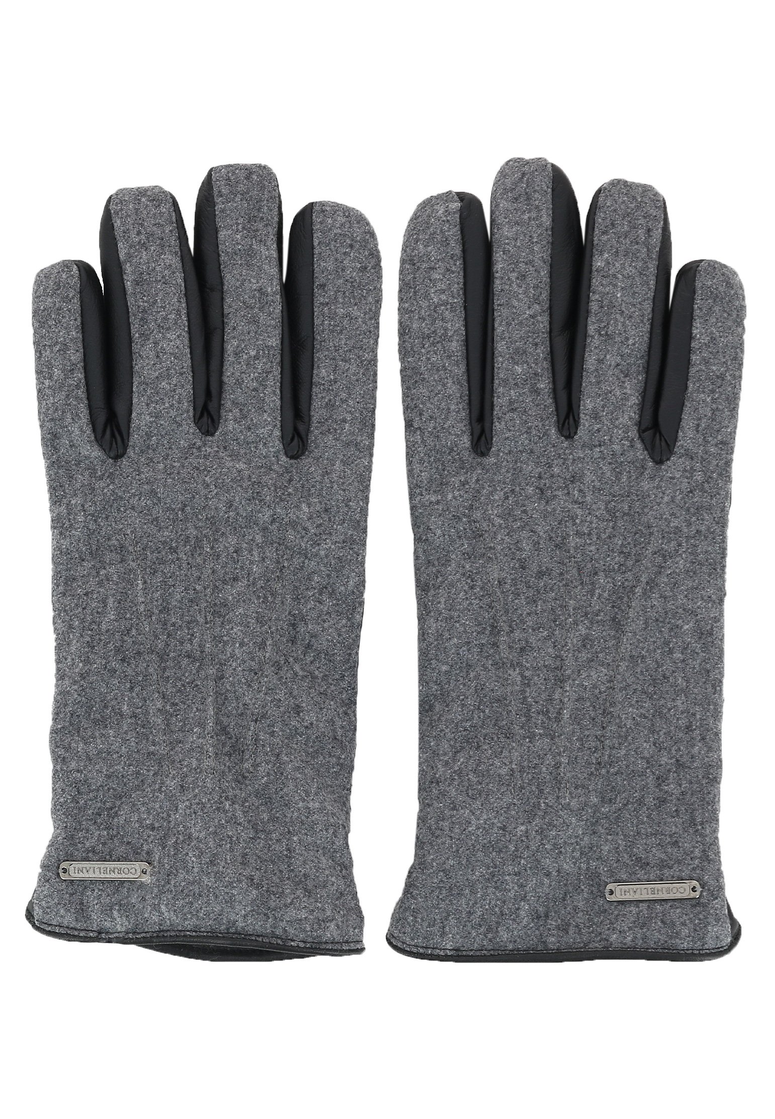 Перчатки CORNELIANI Серый, размер 43.5