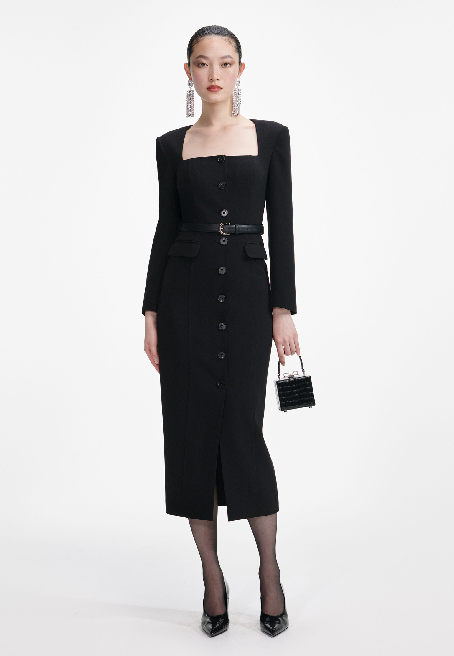 

Платье SELF-PORTRAIT, Черный, Черный