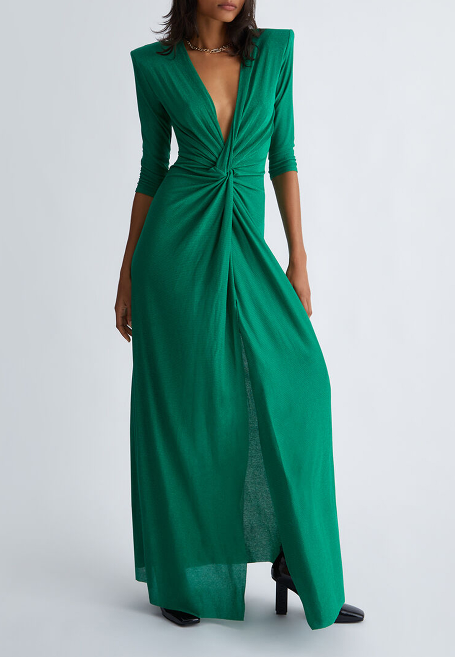 Платье LIU JO Зеленый, размер 40 169825 - фото 1