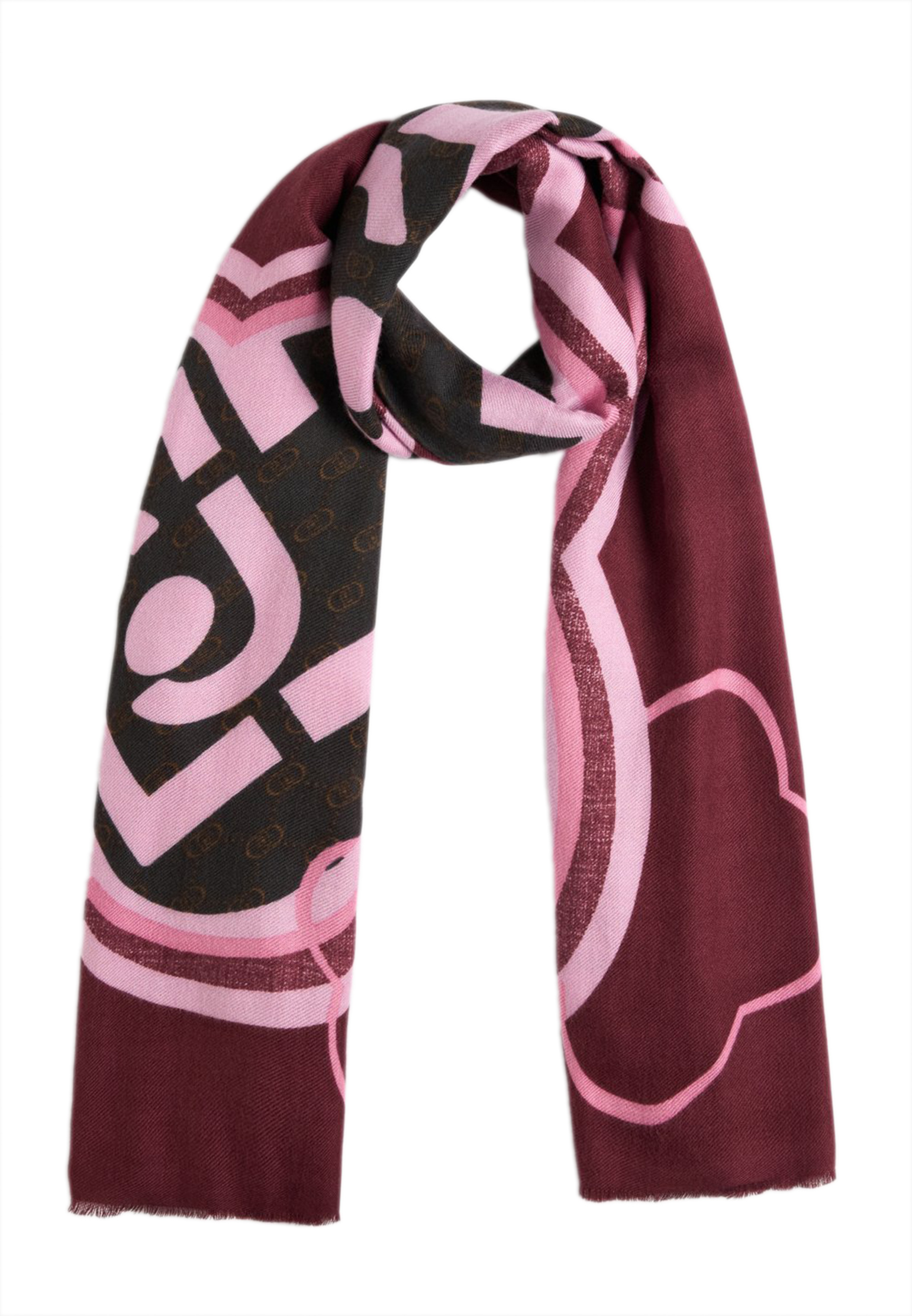 

Палантин LIU JO, Бордовый, Бордовый