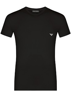 Черная футболка EMPORIO ARMANI