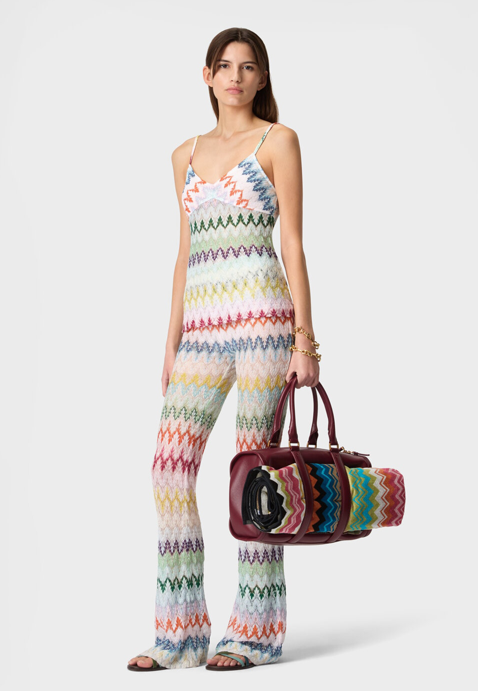 

Брюки MISSONI, Разноцветный, Разноцветный