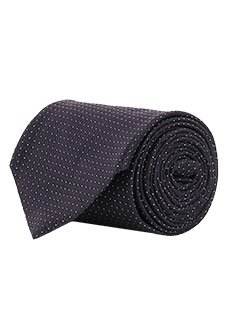 Баклажановый галстук CORNELIANI