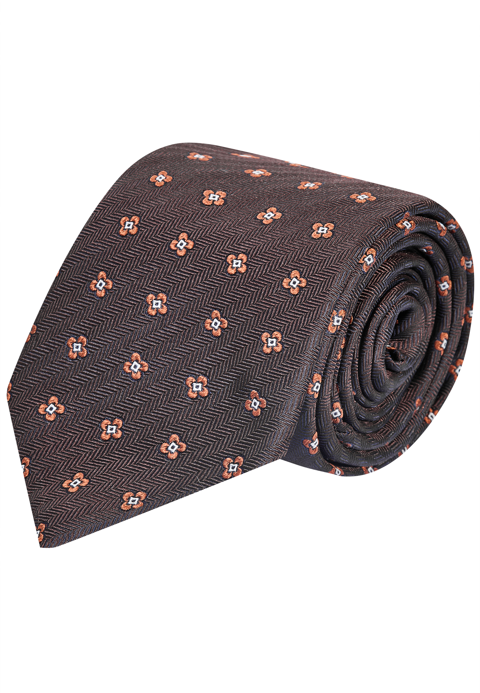 

Галстук CORNELIANI, Коричневый, Коричневый