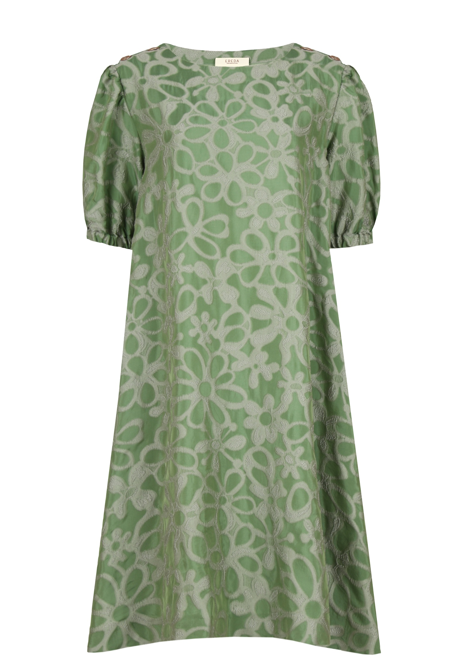 Платье EREDA зеленого цвета