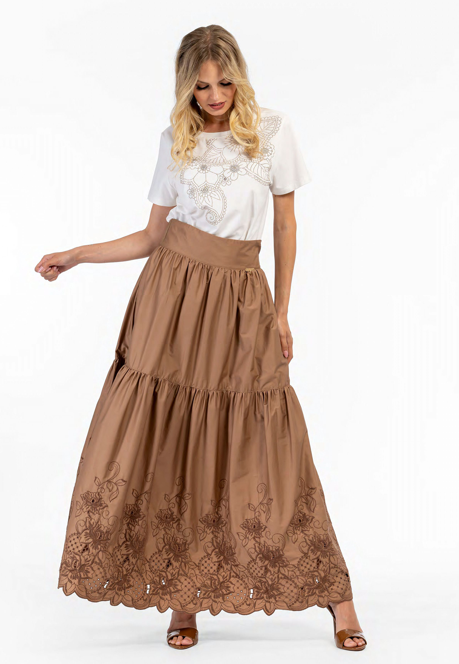 

Футболка ELISA FANTI, Белый, Белый