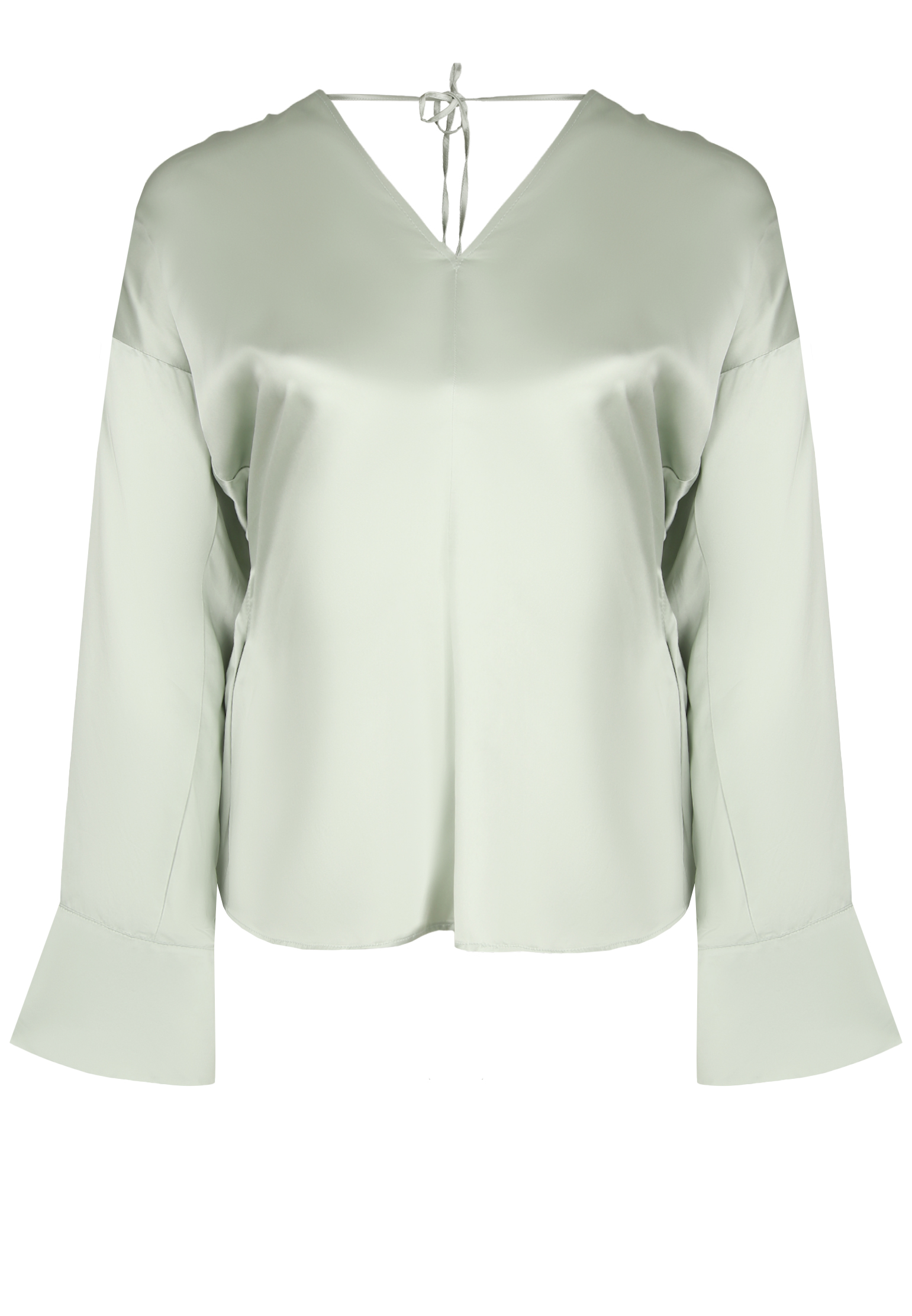 Блуза ERIKA CAVALLINI зеленого цвета