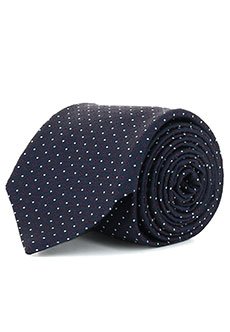 Баклажановый галстук CORNELIANI