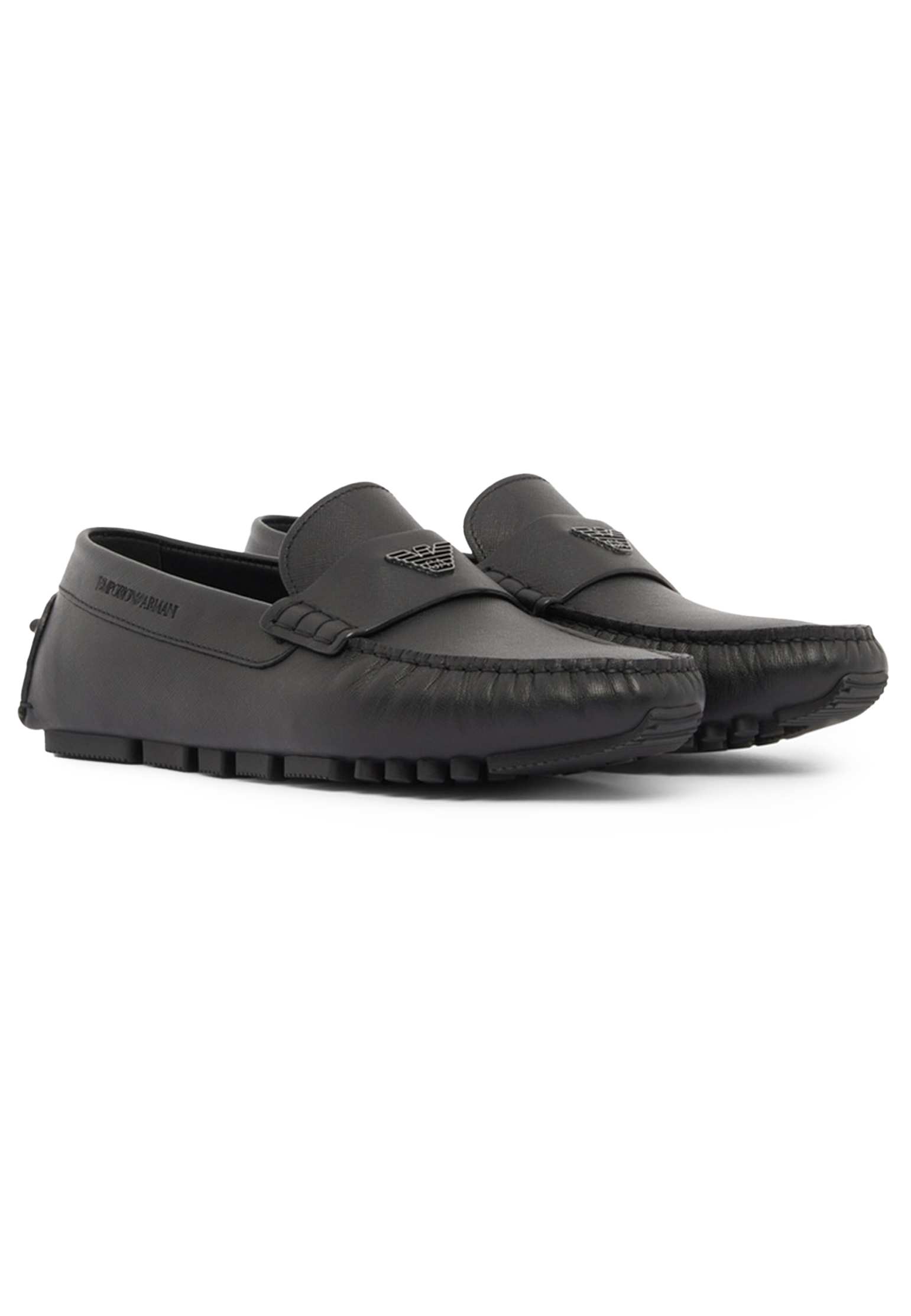 

Мокасины EMPORIO ARMANI, Черный, Черный