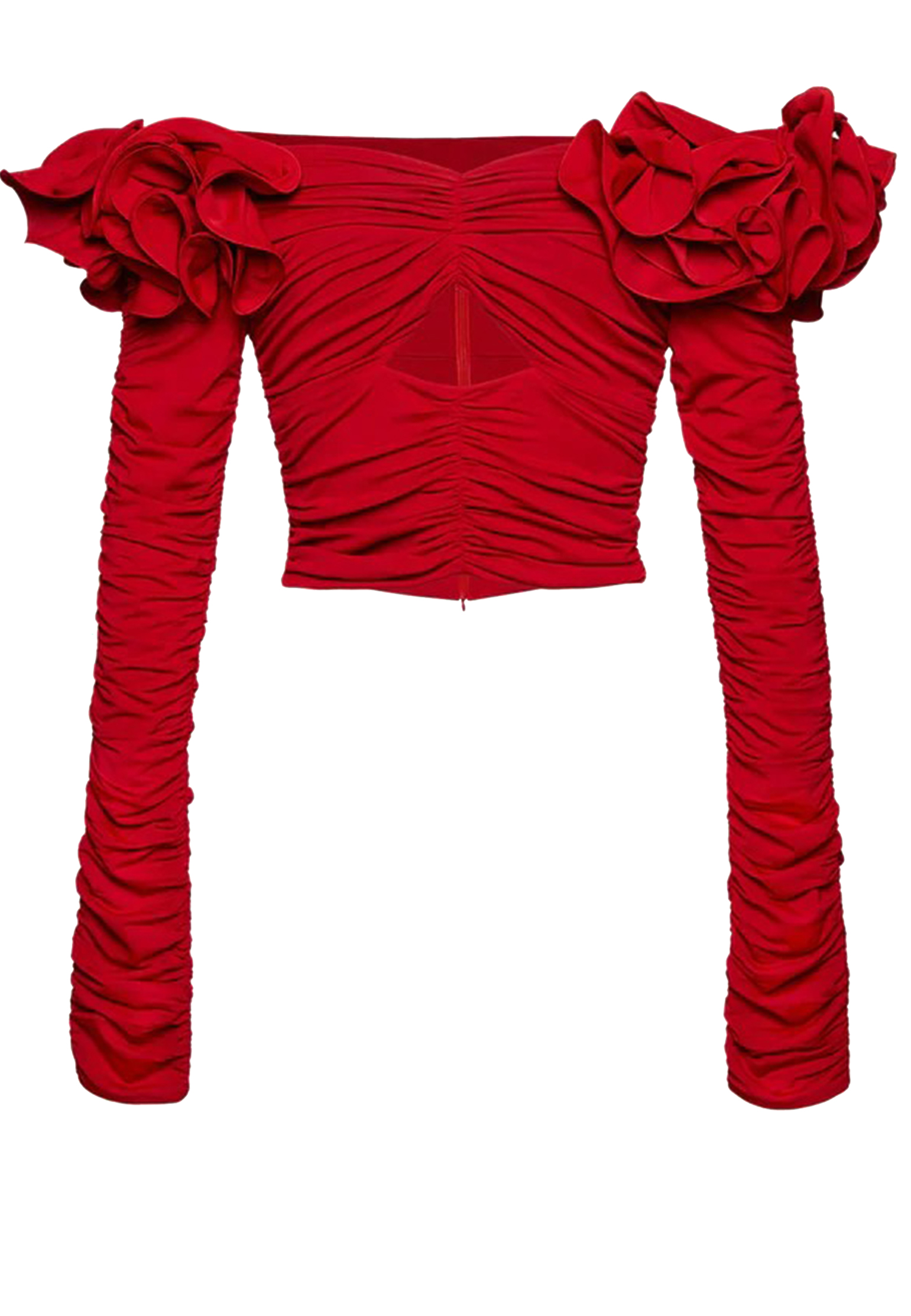 Блуза MAGDA BUTRYM Красный, размер 38 154562 - фото 1