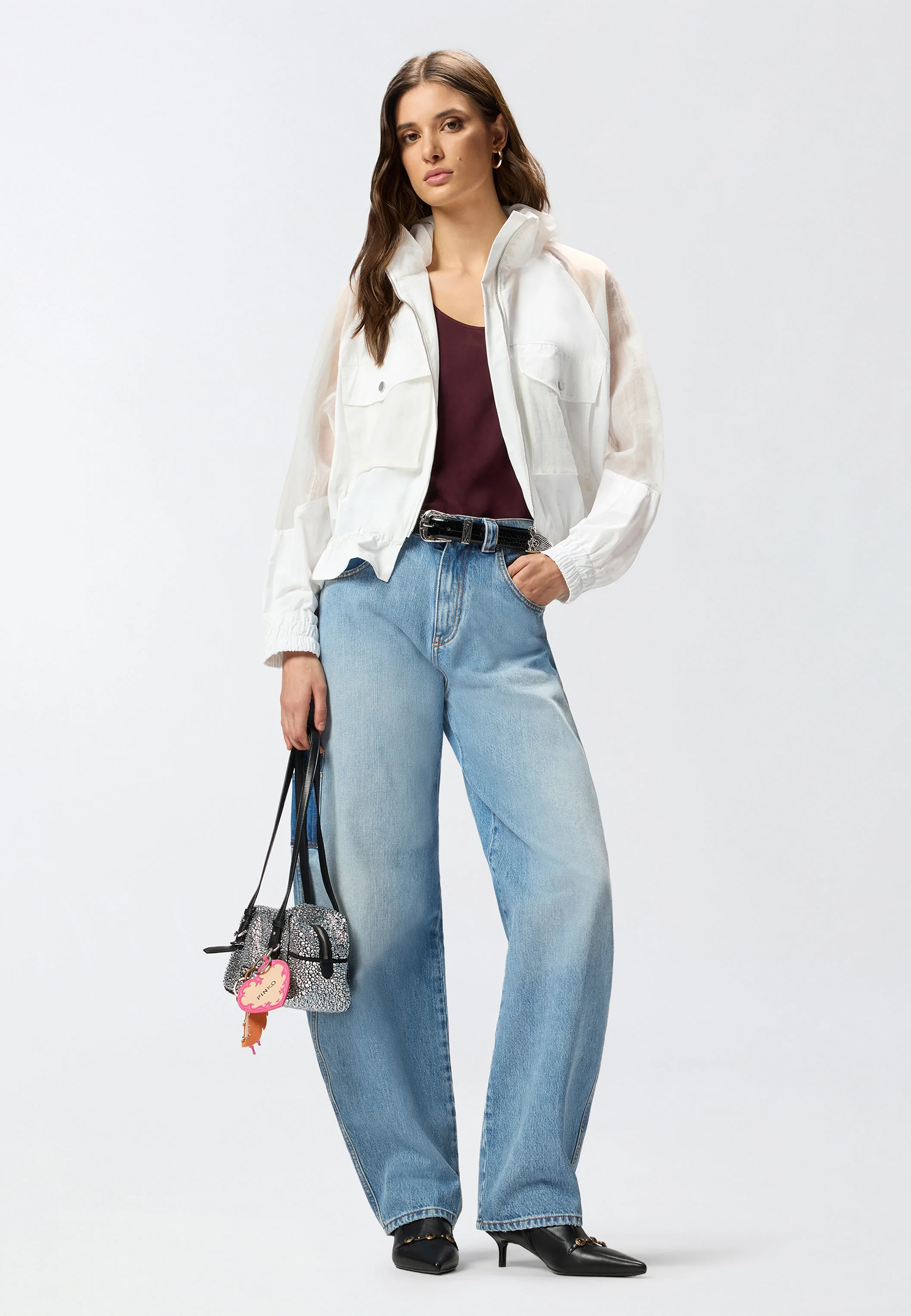 

Ветровка PINKO, Белый, Белый