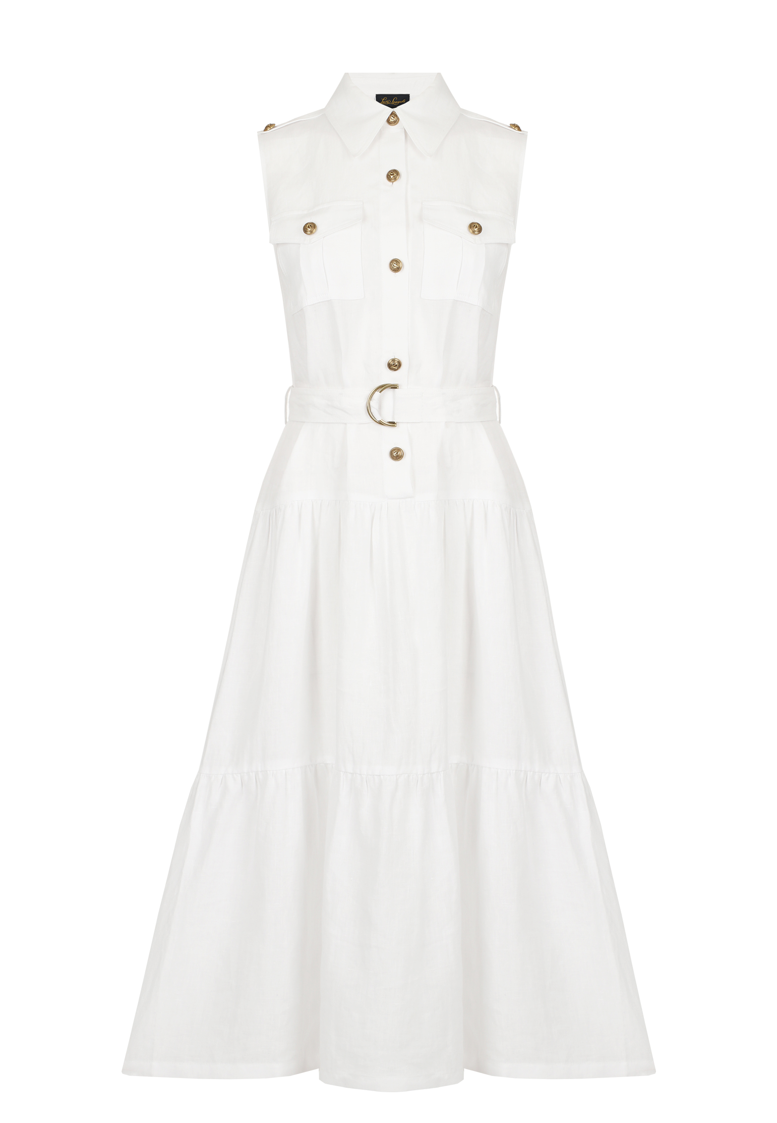 Платье LUISA SPAGNOLI Белый, размер L