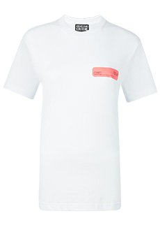 Белая футболка VERSACE JEANS COUTURE
