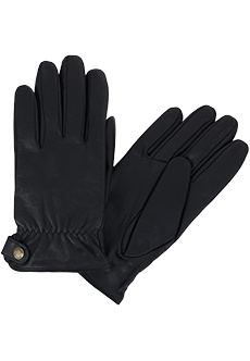 Утепленные кожаные перчатки STETSON
