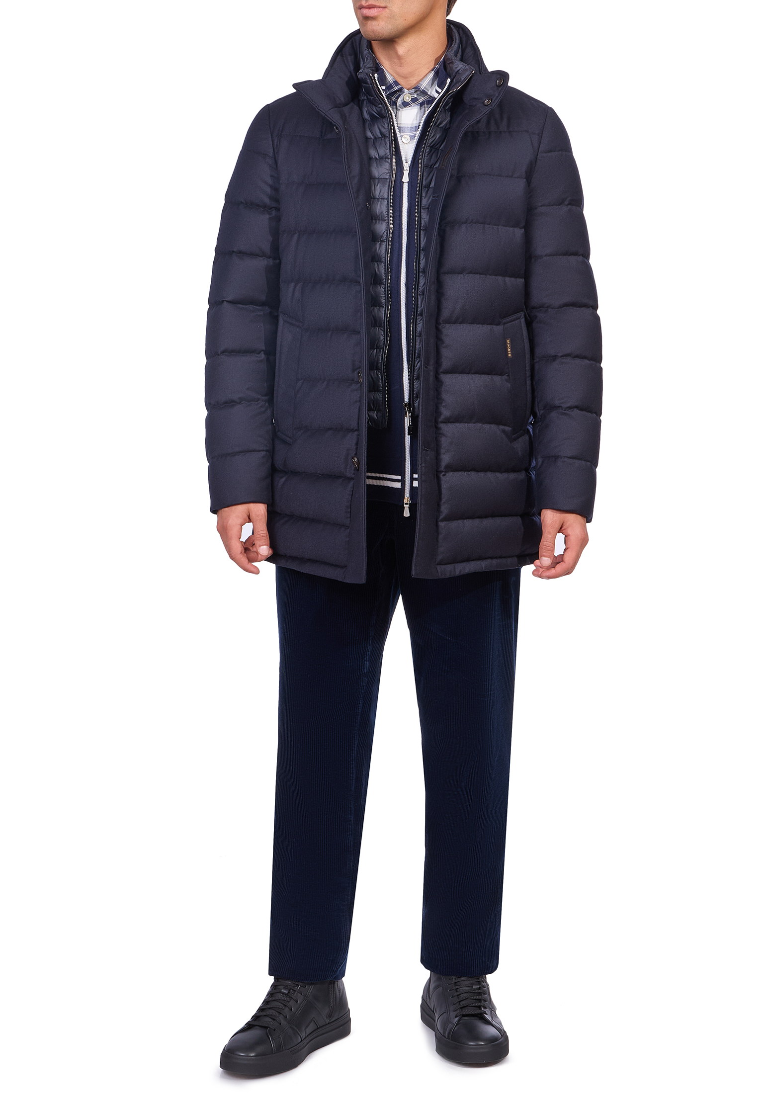 

Пуховик MOORER, Синий, Синий