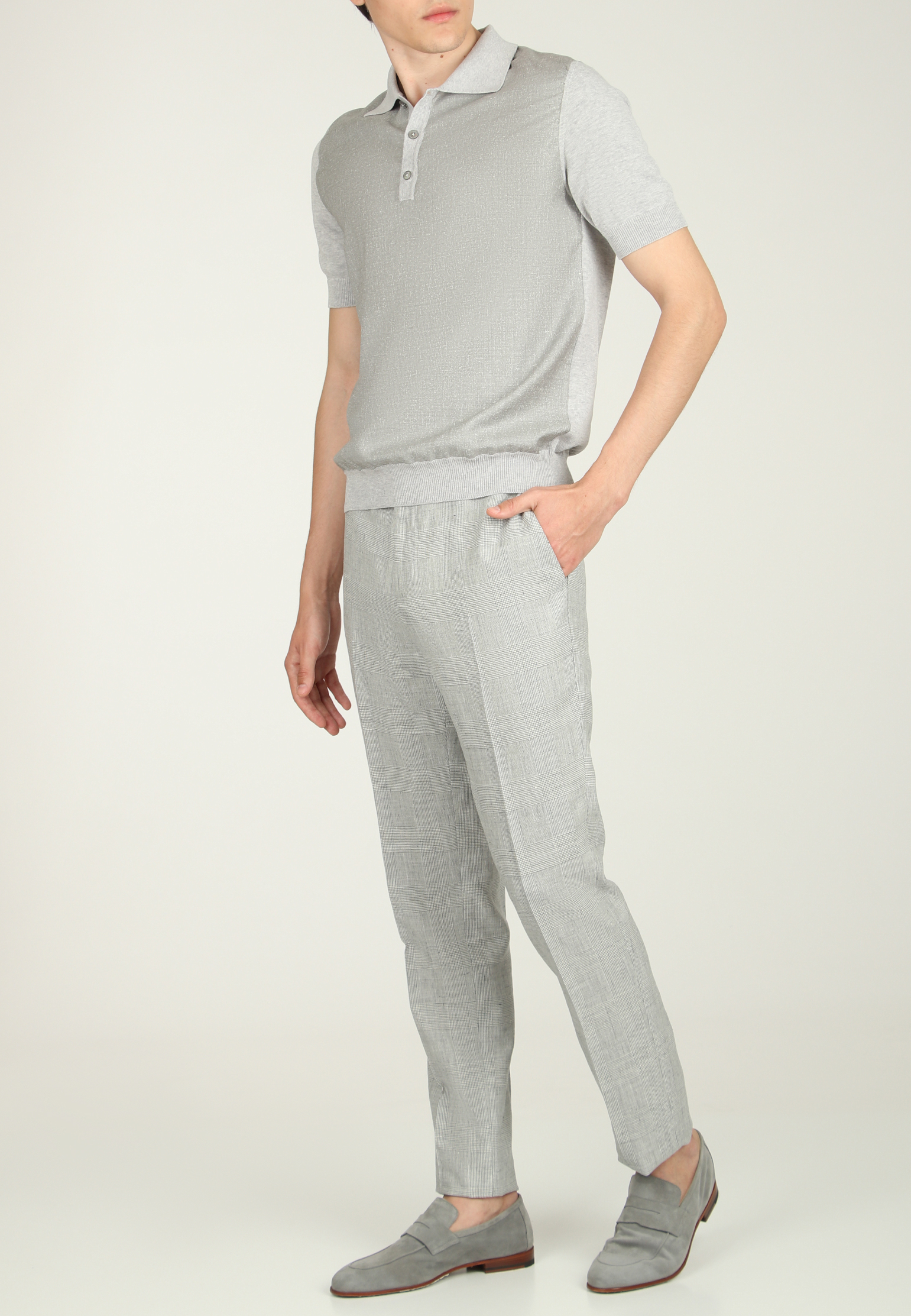 

Брюки BRUNELLO CUCINELLI, Серый, Серый