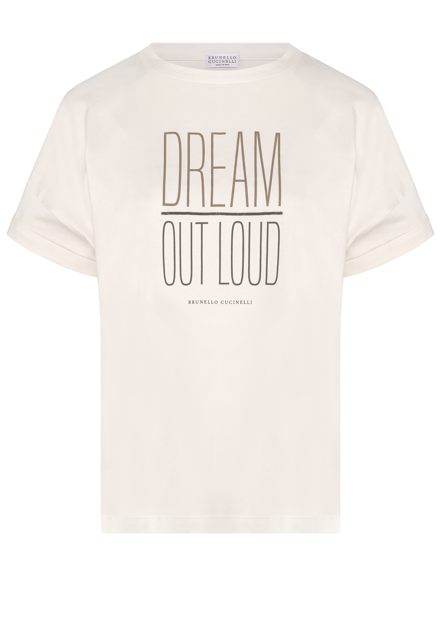 

Футболка BRUNELLO CUCINELLI, Белый, Белый