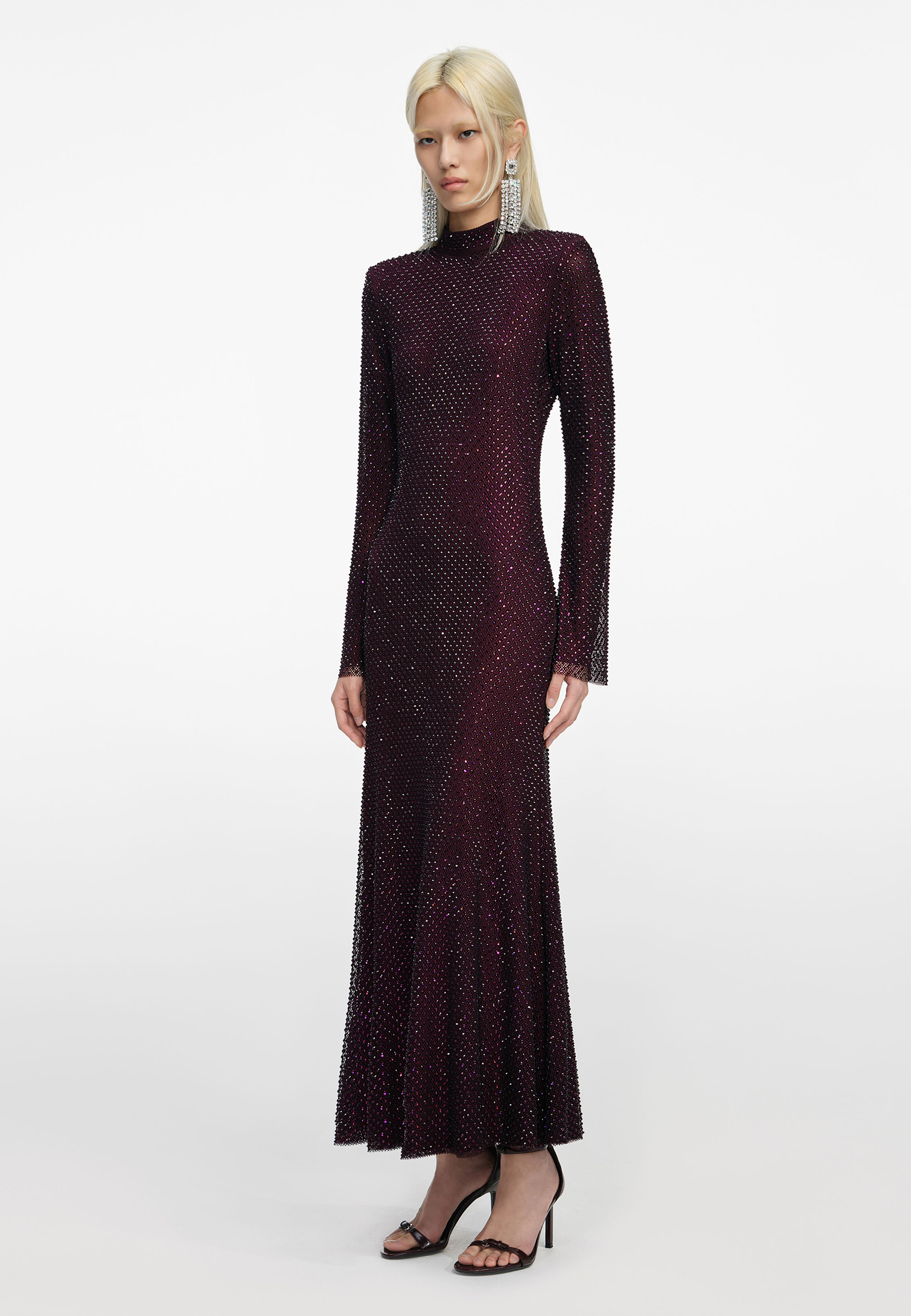 

Платье SELF-PORTRAIT, Бордовый, Бордовый