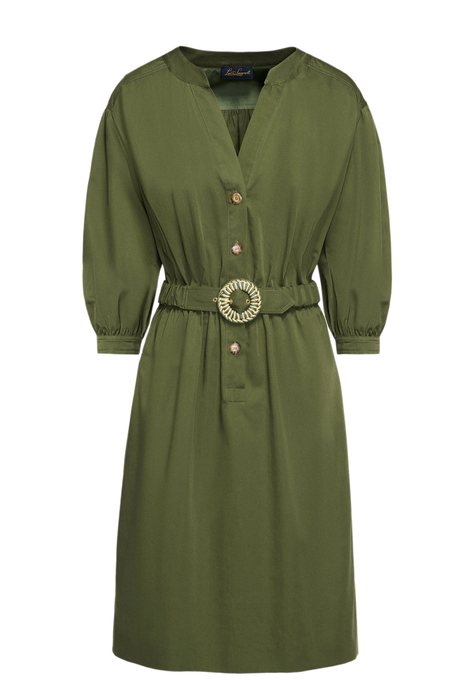 Платье LUISA SPAGNOLI Зеленый, размер XL
