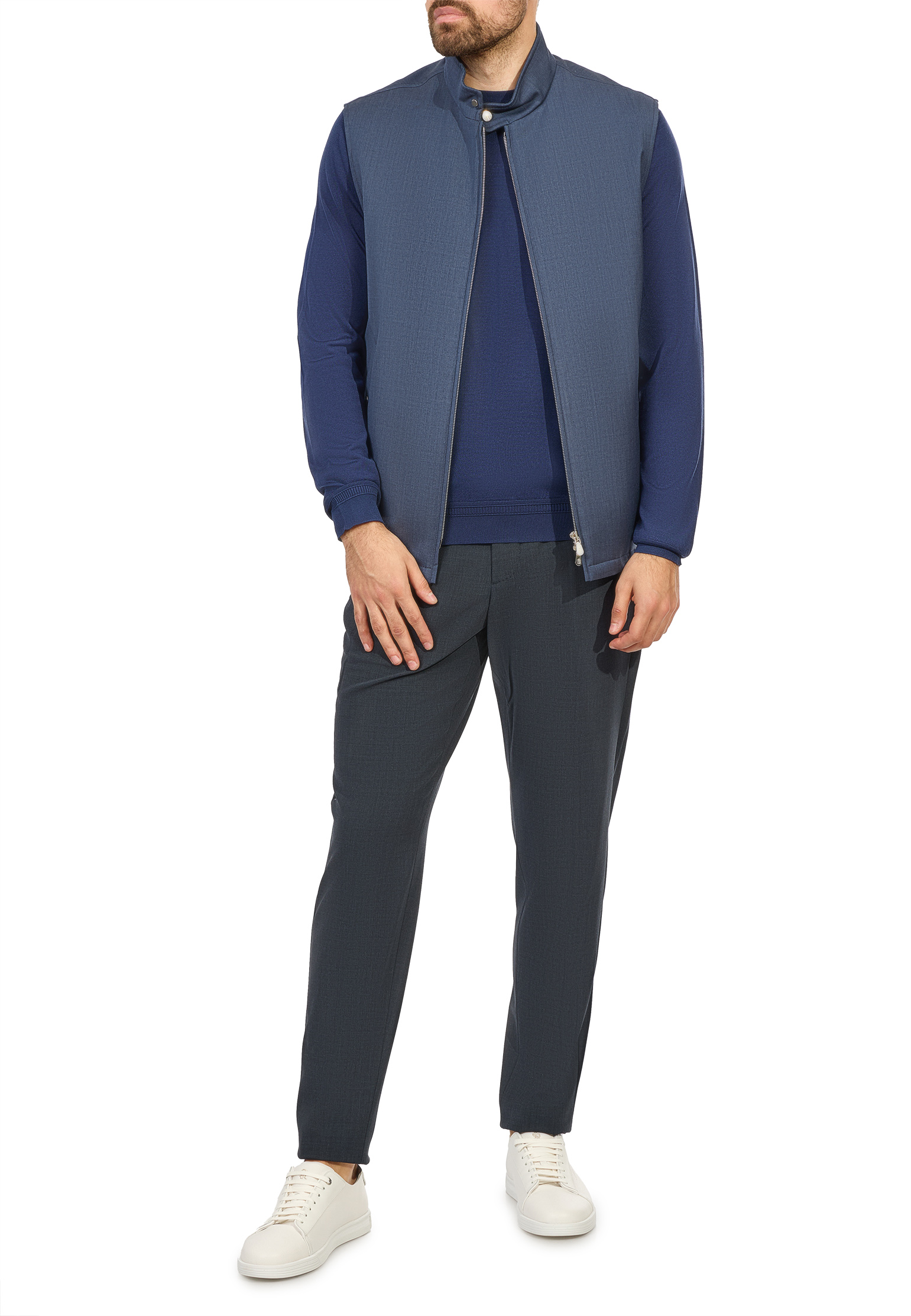 

Жилет BRUNELLO CUCINELLI, Синий, Синий