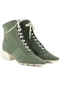 Зеленые ботинки EMPORIO ARMANI