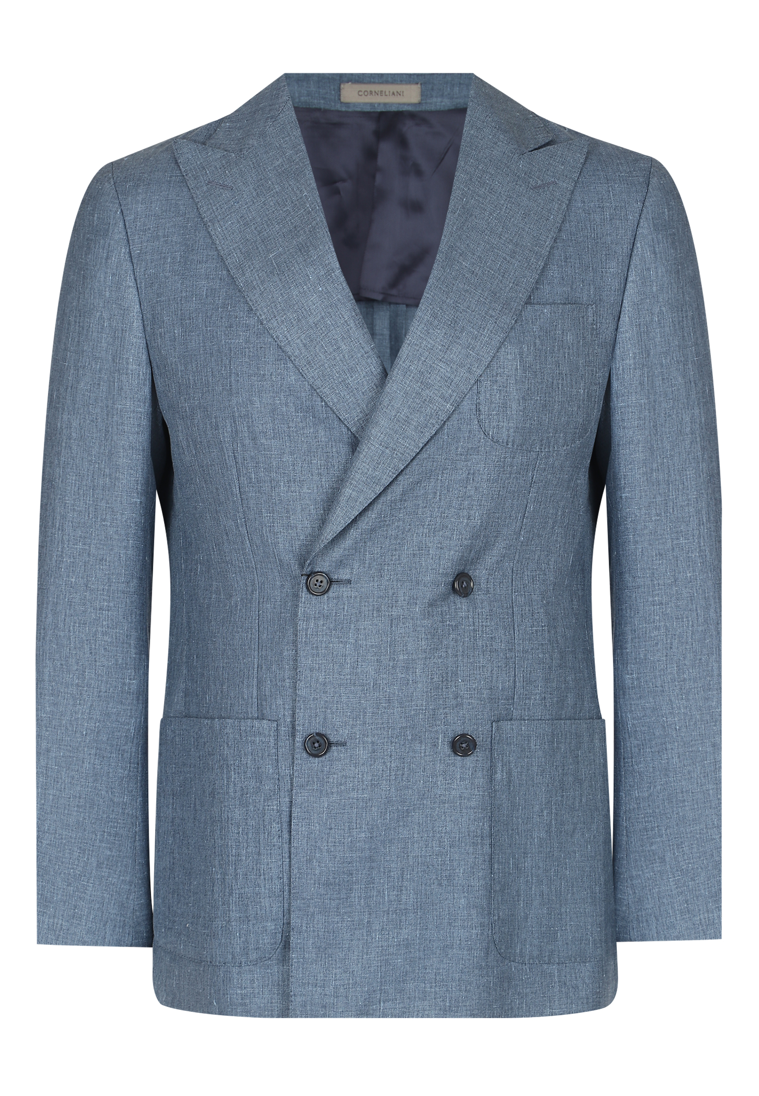 Пиджак CORNELIANI Голубой, размер 50 157840 - фото 1