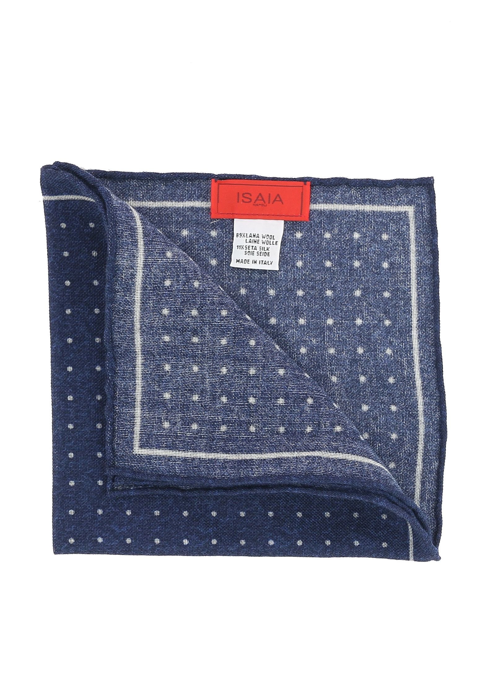 

Платок карманный ISAIA, Синий, Синий