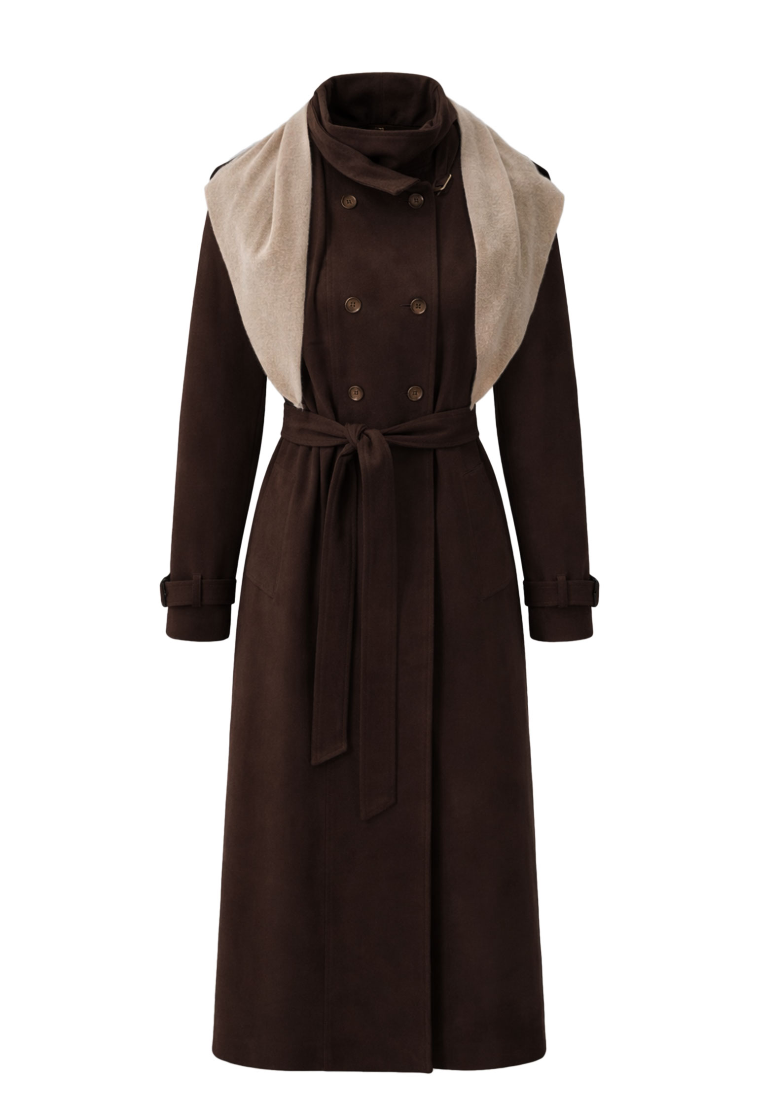 Тренч с косынкой SFILATO 55108₽