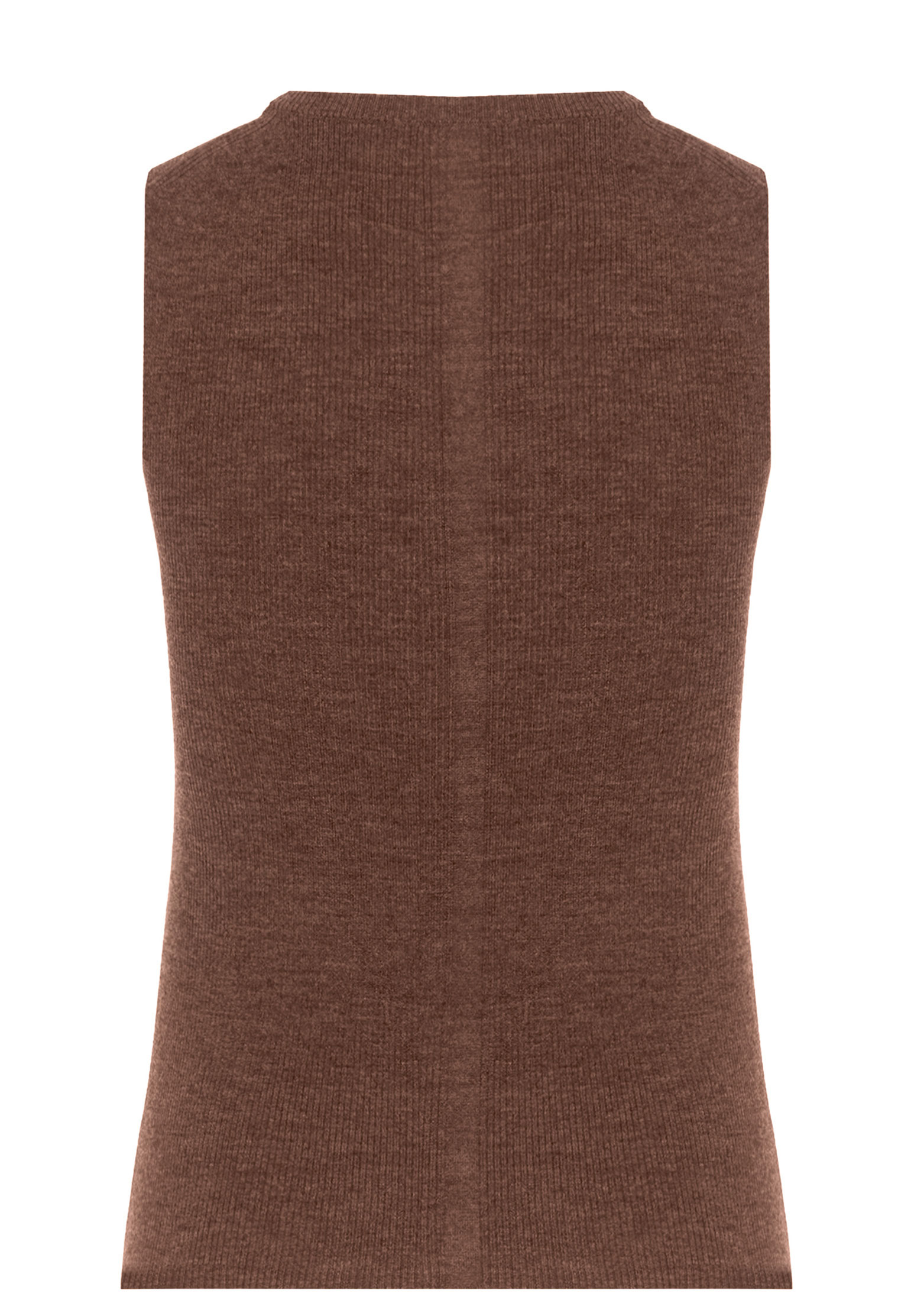 

Безрукавка с декоративным элементом на спине AZUR, Коричневый, Коричневый