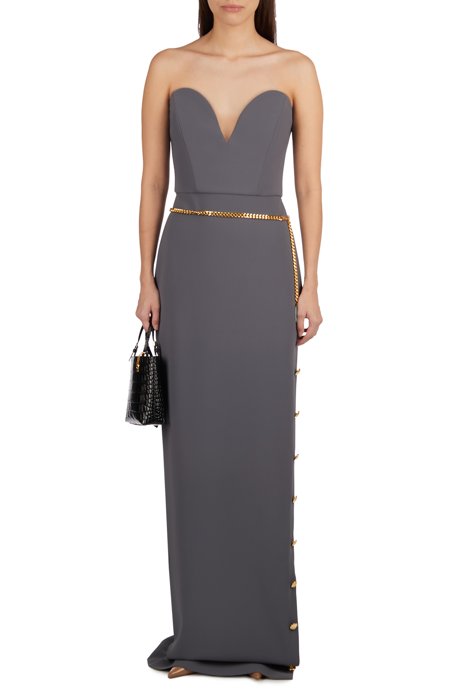 

Платье ELISABETTA FRANCHI, Серый, Серый