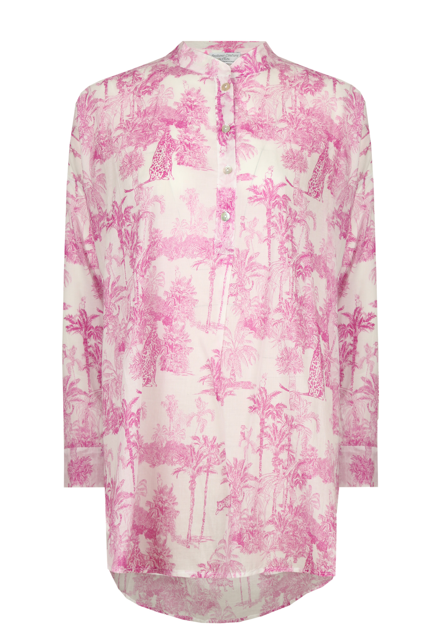 Рубашка Positano Couture by Blitz розового цвета
