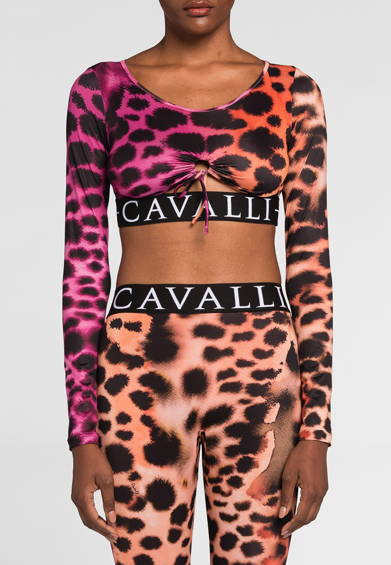 

Топ ROBERTO CAVALLI, Розовый, Розовый