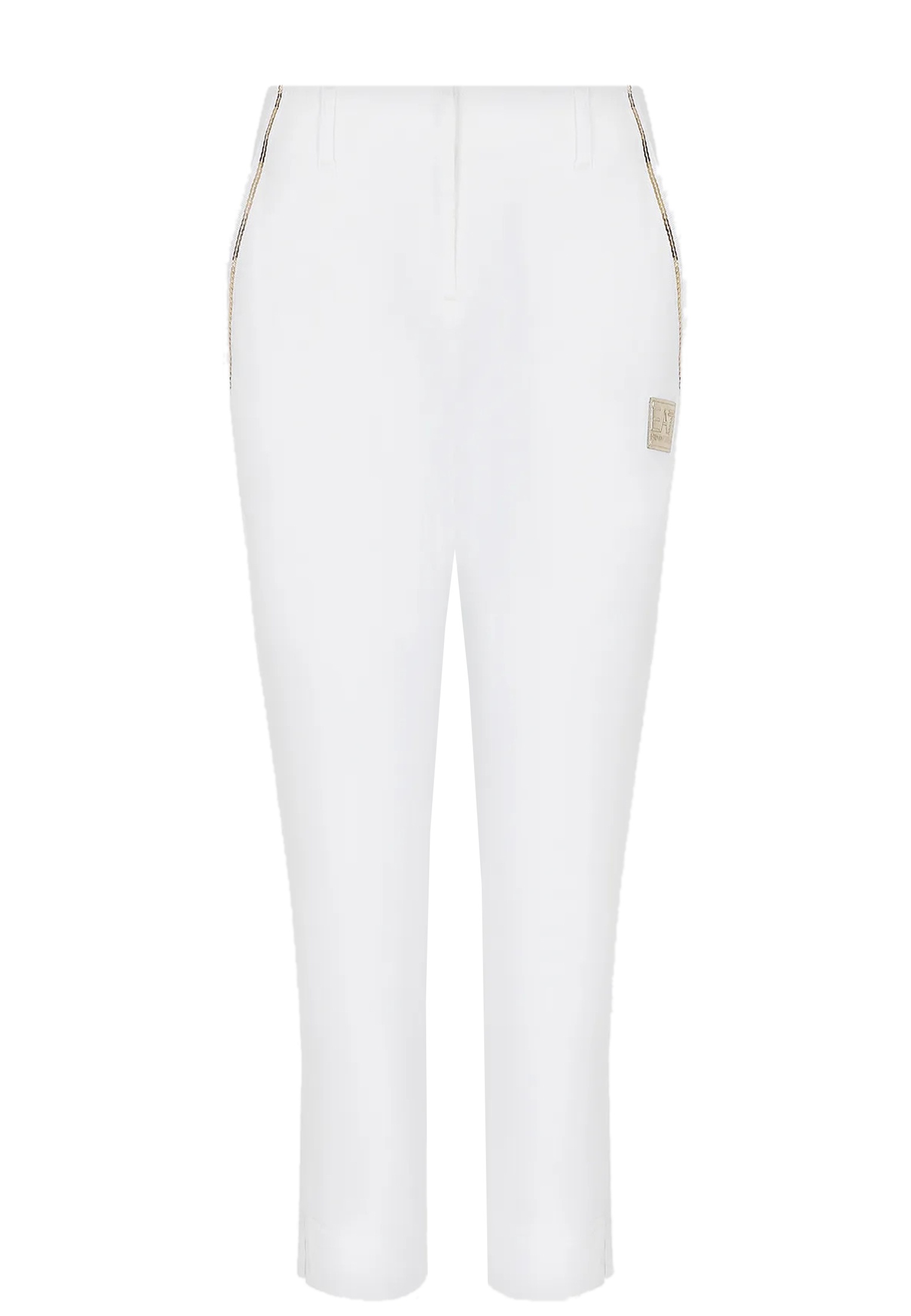 Спортивные брюки EA7 белого цвета