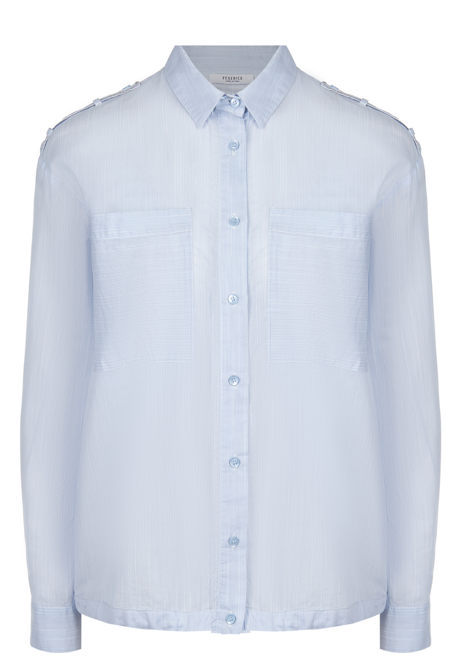

Рубашка PESERICO, Голубой, Голубой