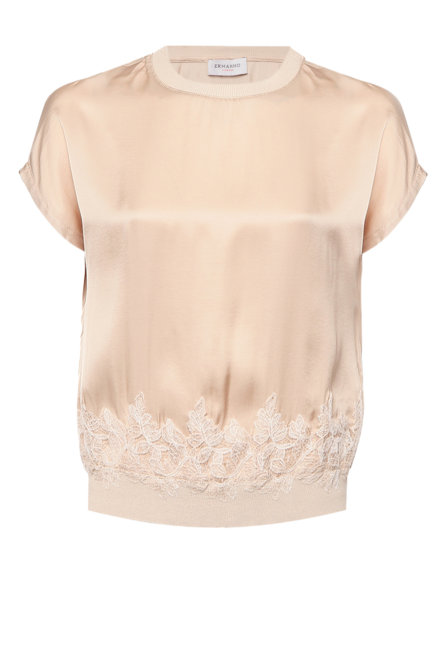 

Блуза ERMANNO FIRENZE, Бежевый, Бежевый