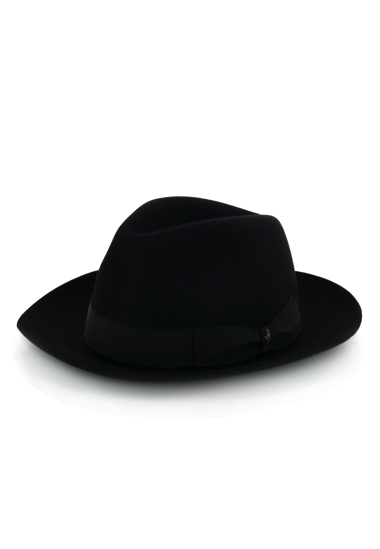 Шляпа BORSALINO черного цвета