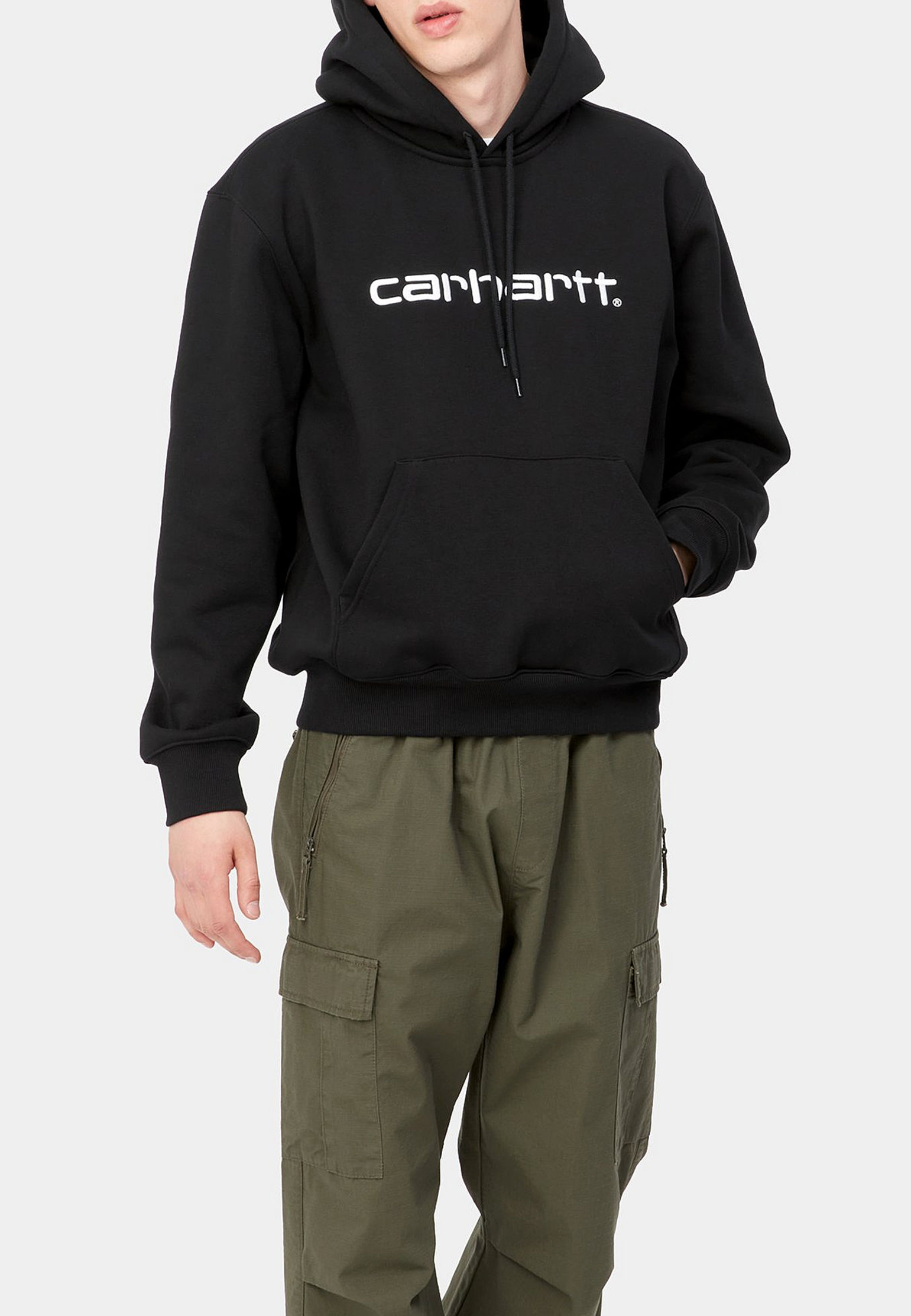 Толстовка CARHARTT WIP Черный, размер L 159138 - фото 1