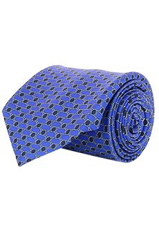 Темно-синий галстук ZILLI