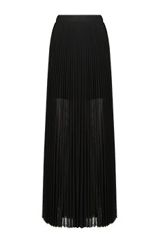 Плиссированная макси-юбка с боковым разрезом PATRIZIA PEPE
