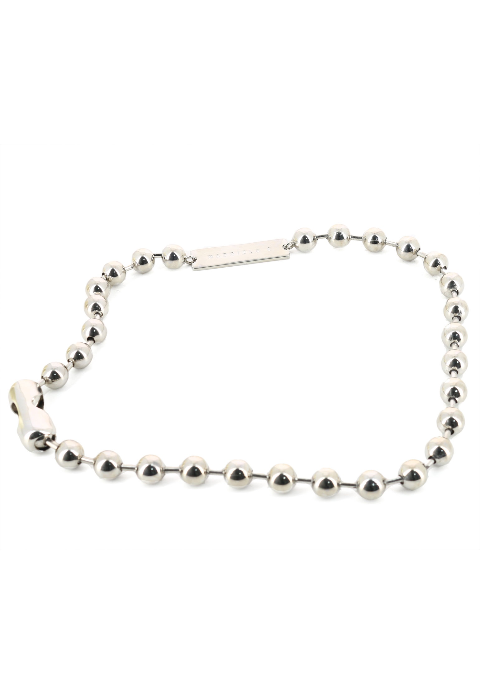 

Бусы MM6 Maison Margiela, Серый, Серый