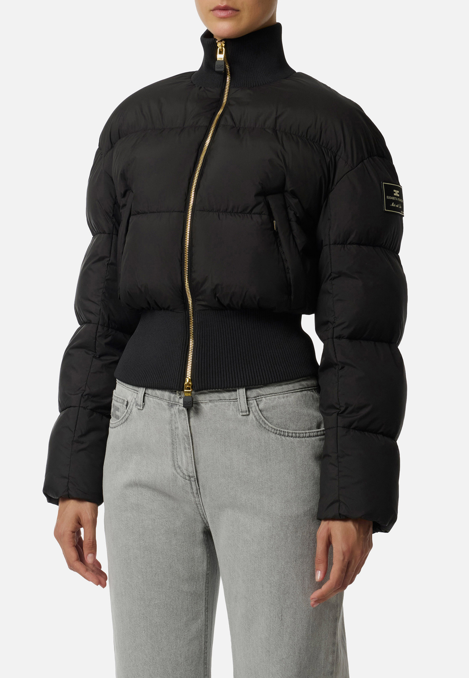 

Куртка ELISABETTA FRANCHI, Черный, Черный