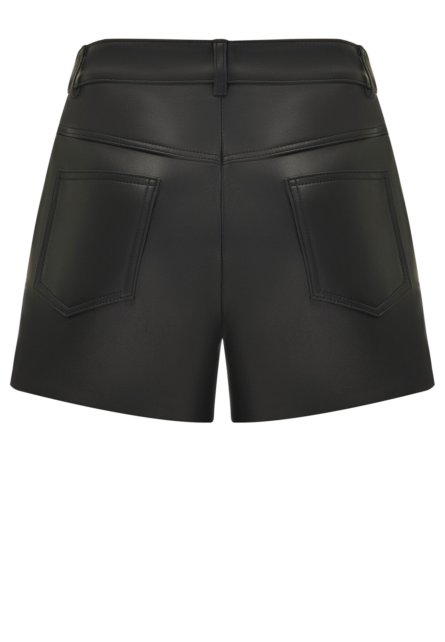 

Кожаные шорты 2.0 THE REAL BASE, Черный, Черный