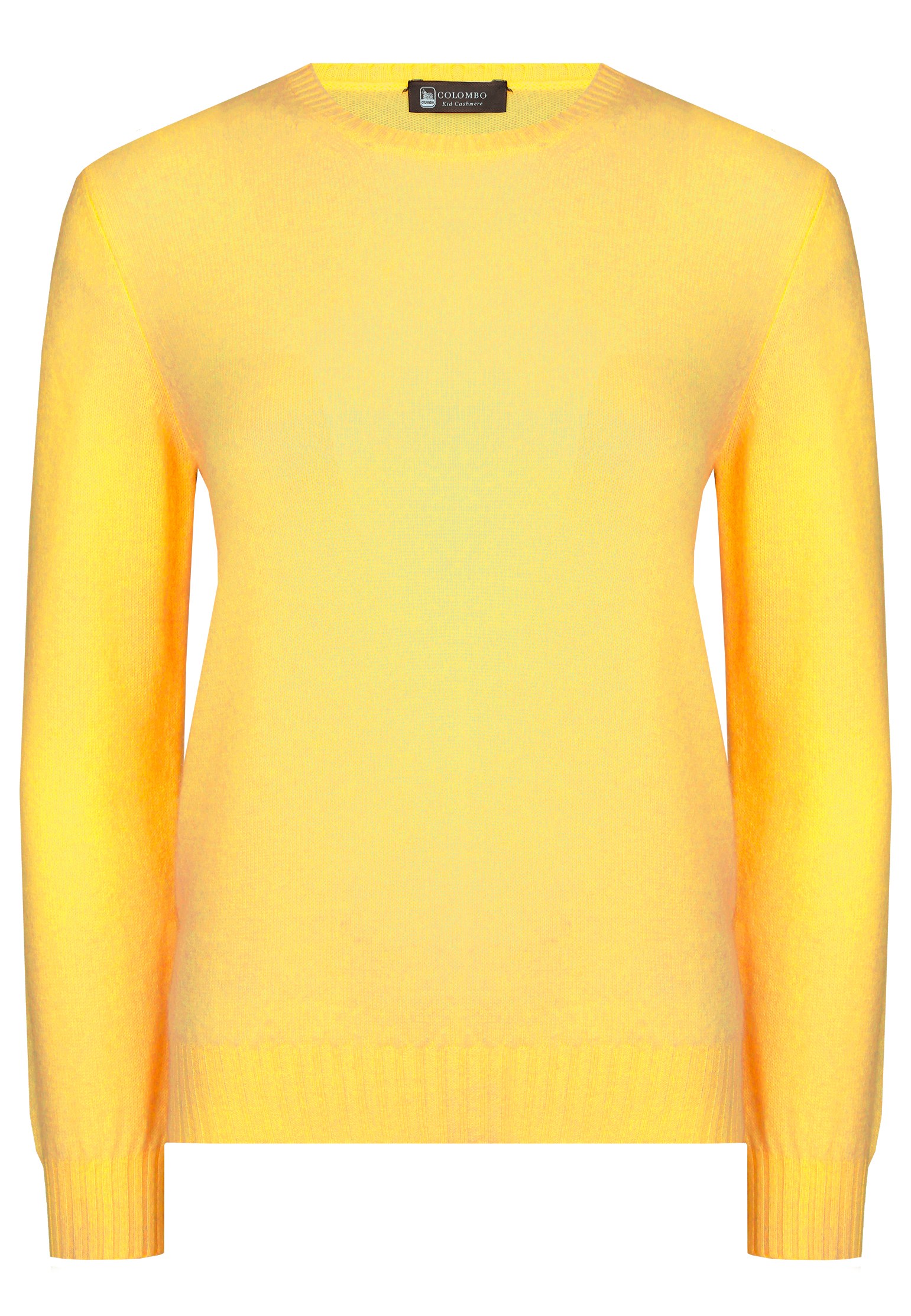 Джемпер COLOMBO желтого цвета
