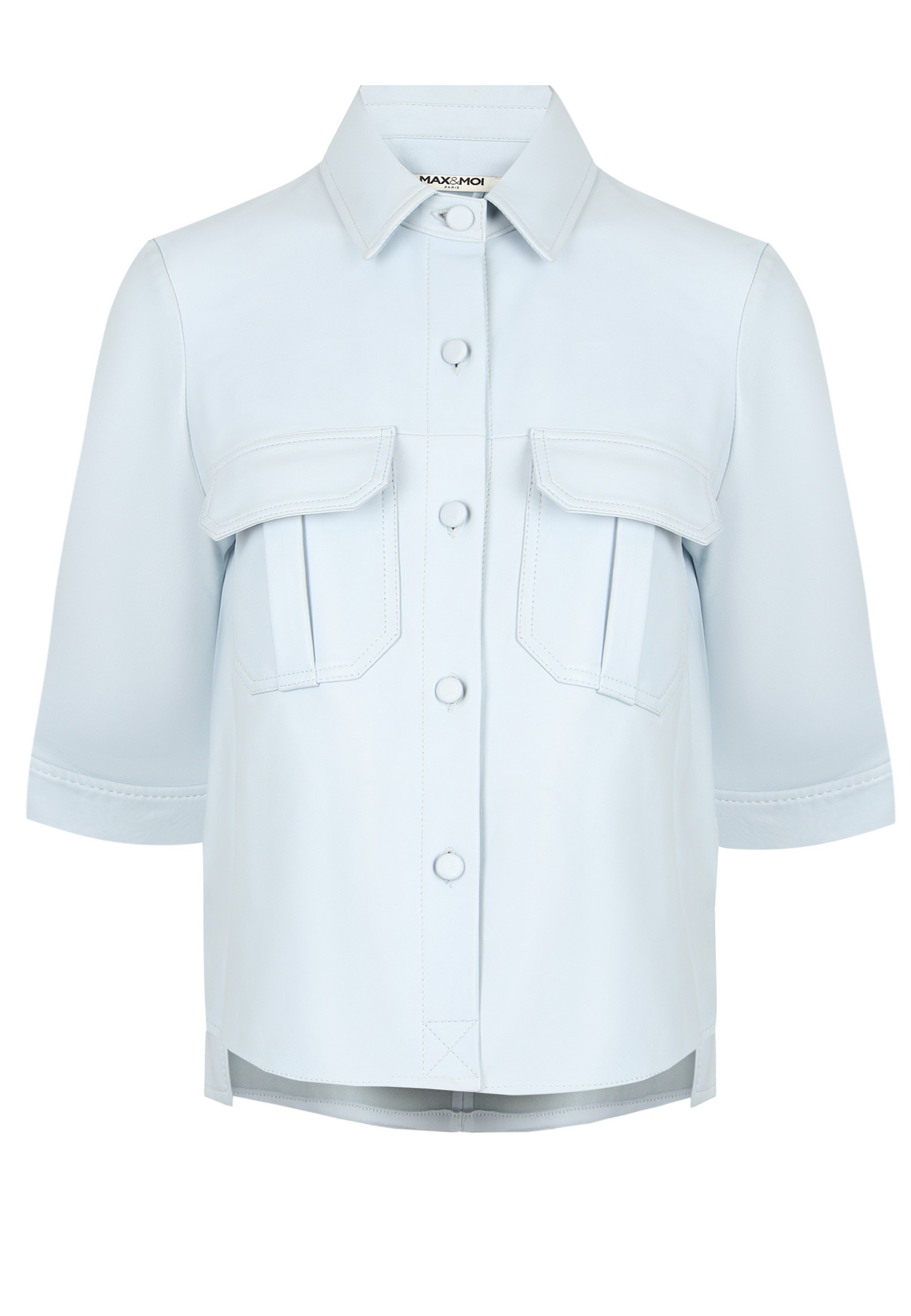 Рубашка MAX&MOI Голубой, размер 44 128071 - фото 1