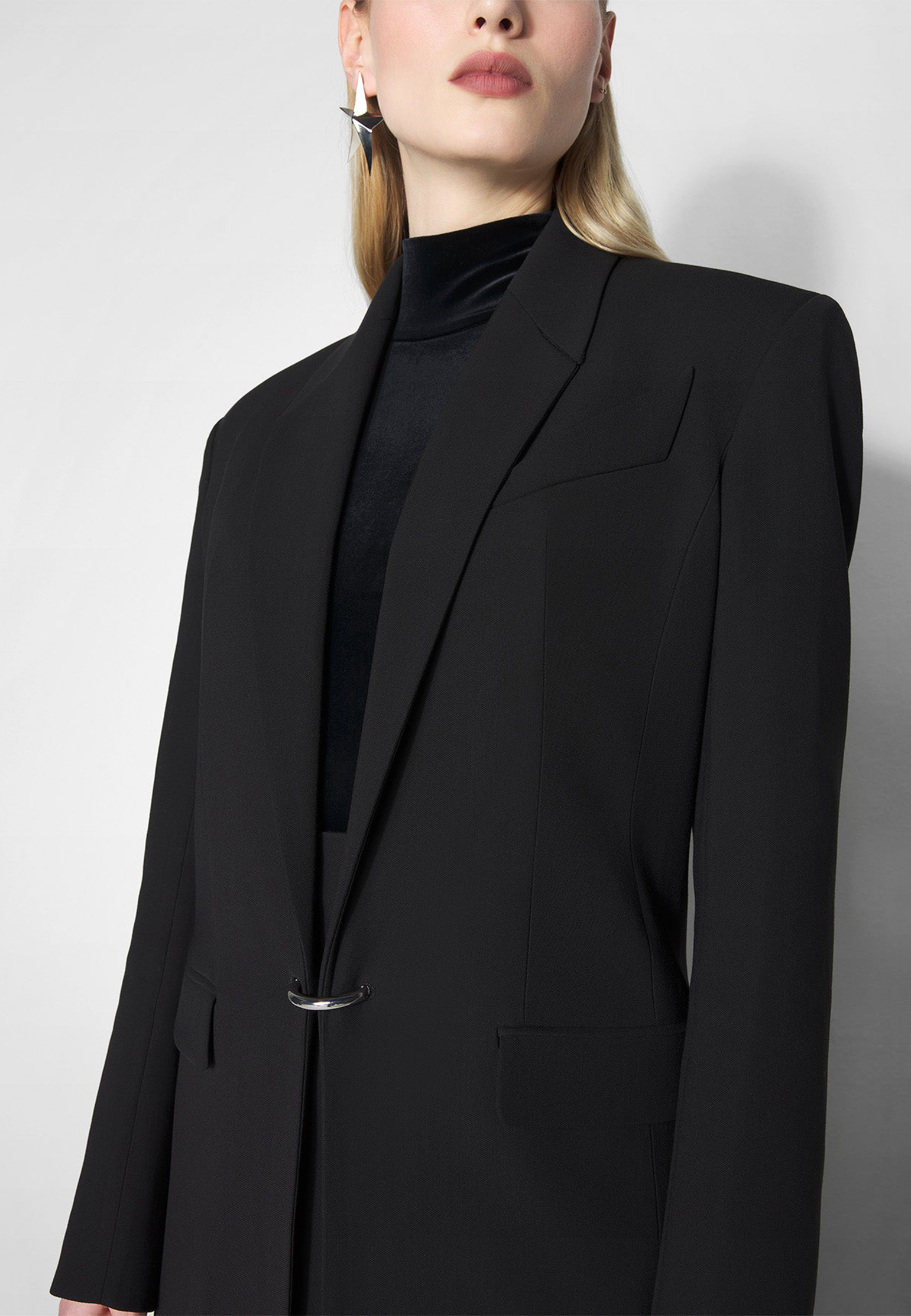 

Пиджак MUGLER, Черный, Черный