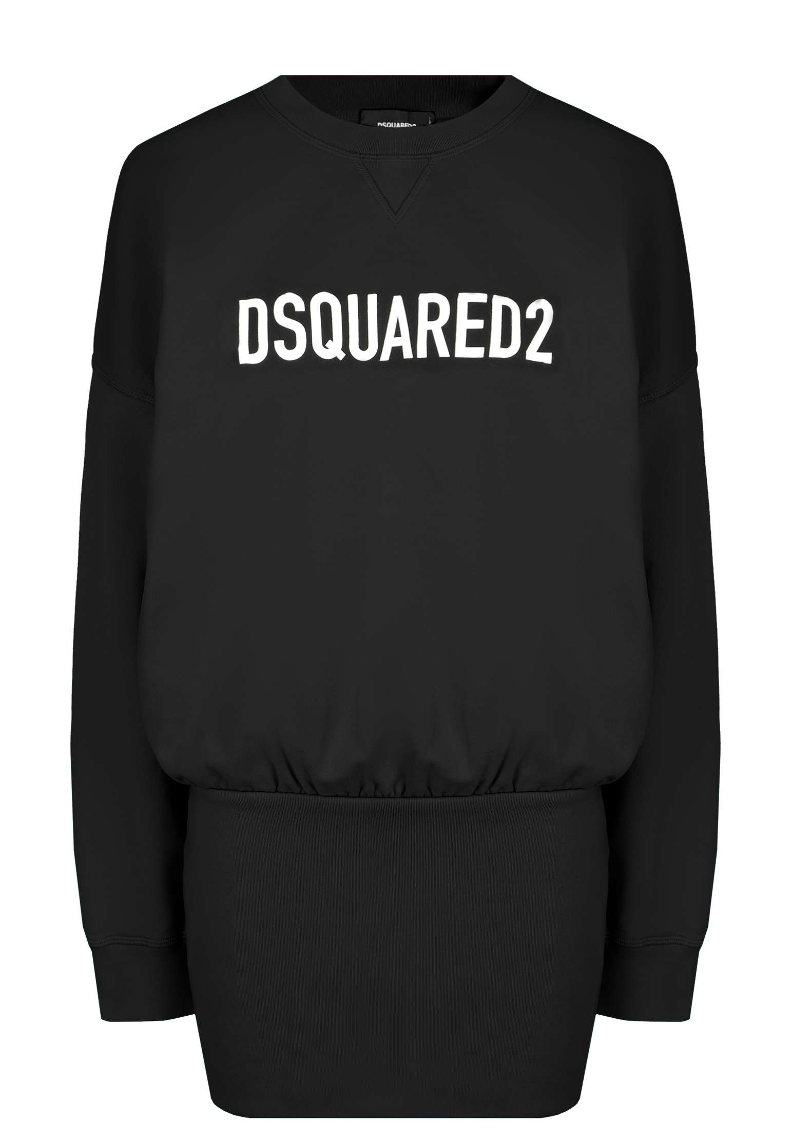 Платье DSQUARED2 черного цвета