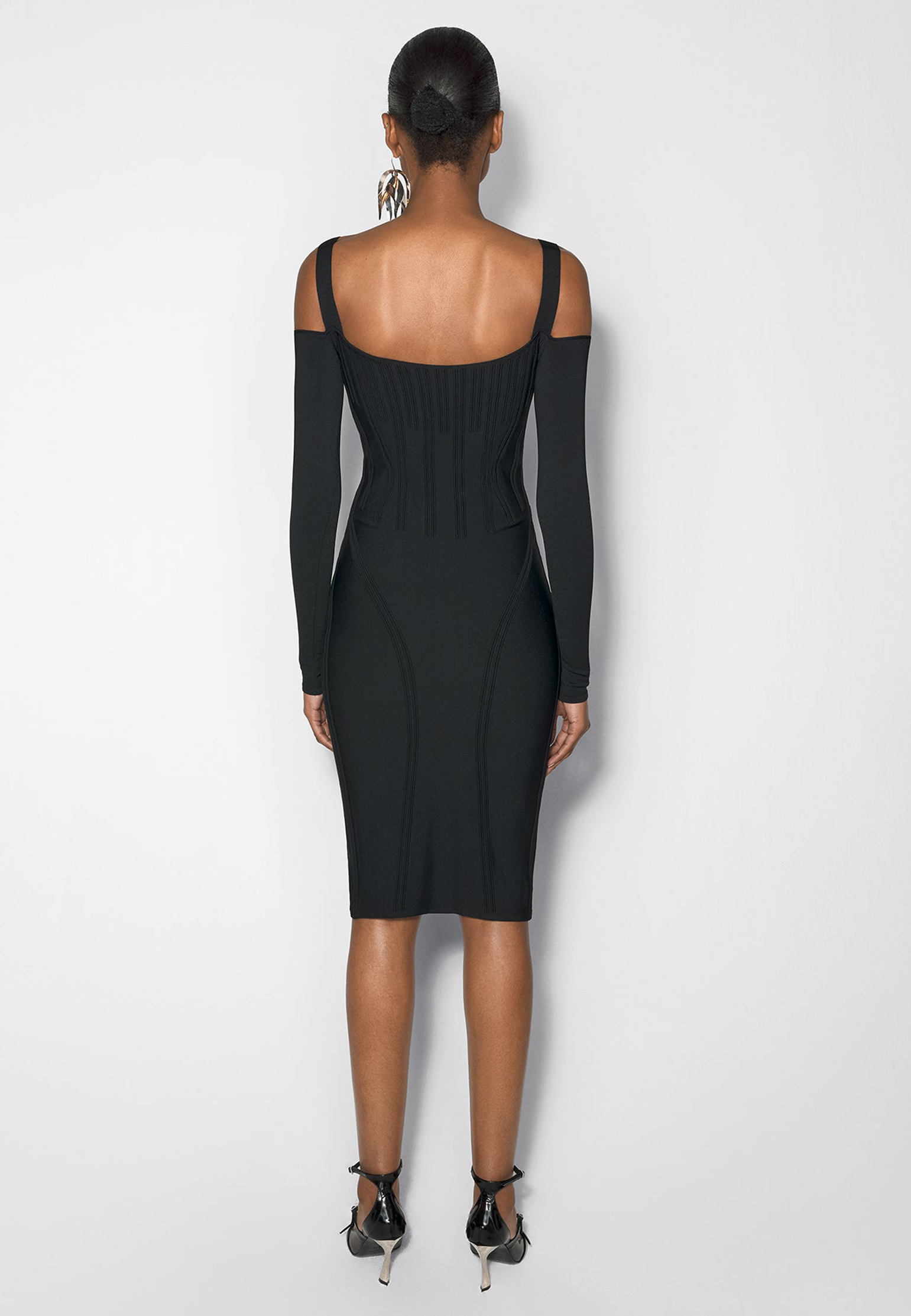 

Платье MUGLER, Черный, Черный